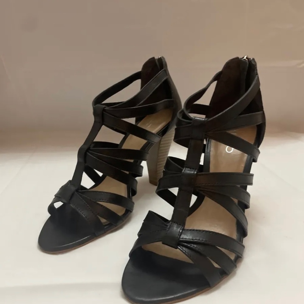 ALDO Cappellano Leather High Heel Shoes SIZE 8 (39)
